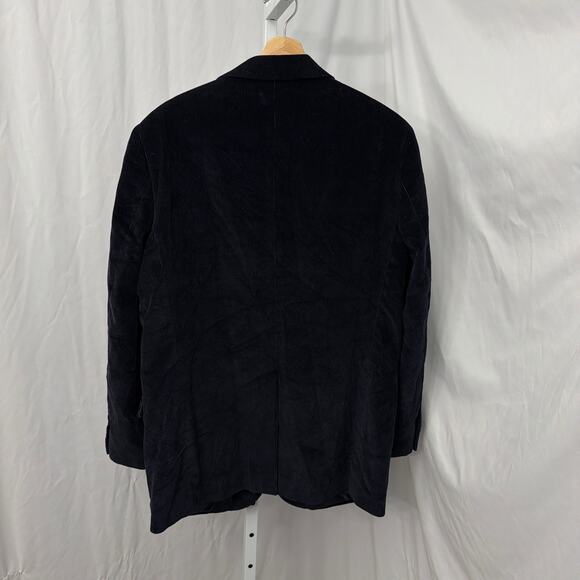 Saddlebred Corduroy Sport Coat Mens Size 40R Two Button - Picture 10 of 11
